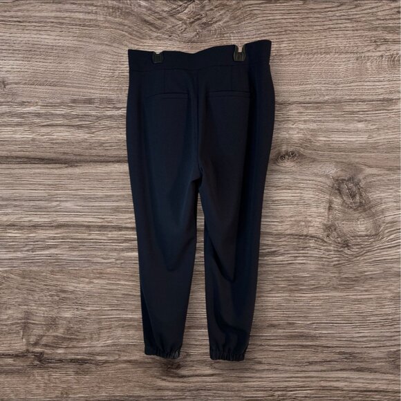 Loft Pull on Slim Ankle Pants Womens Navy Blue Slim-Fit Pants By Loft S - Picture 8 of 8